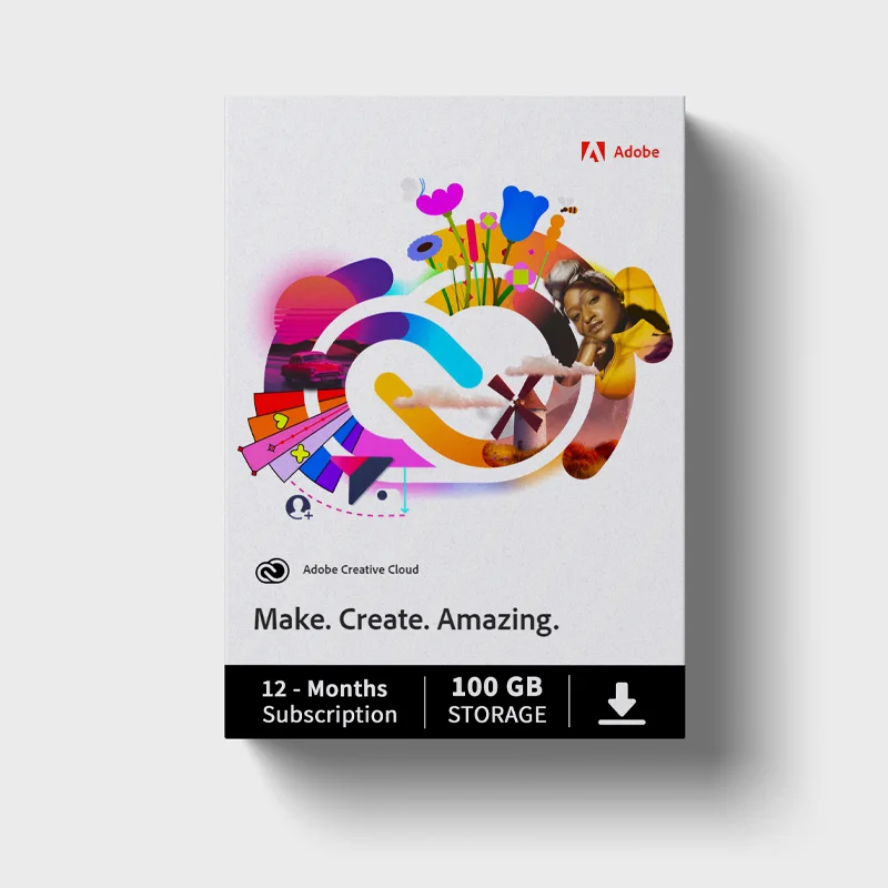 Adobe Creative Cloud + 100 GB Abonament 12 Luni