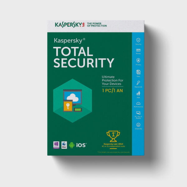 Kaspersky Total Security 1 An, 1 Dispozitiv
