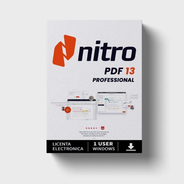 Nitro PDF 13 Pro Licenta Electronica