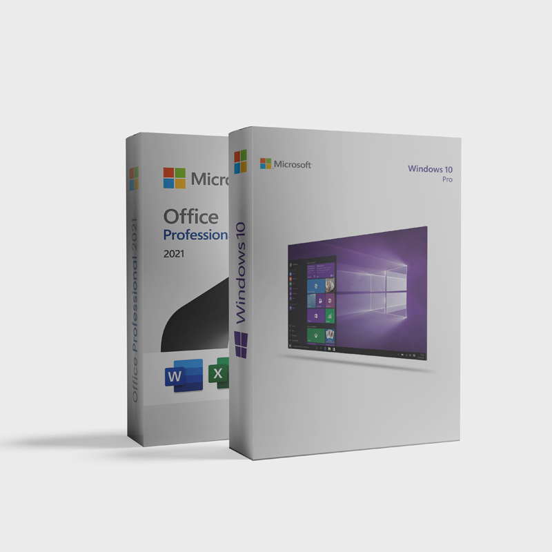 Windows 10 Pro + Office 2021 Pro Plus, Activare Online