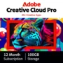 Adobe Creative Cloud Pro All Apps, Individuala, 12 luni