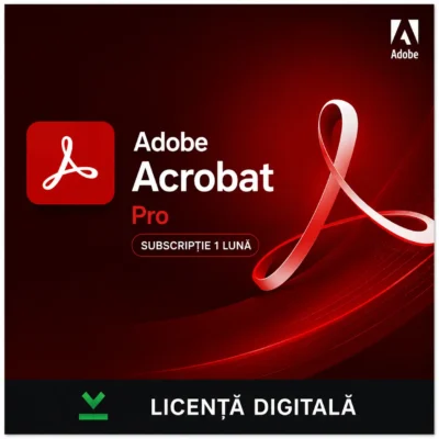 Adobe Acrobat Pro 1 Lună – Subscriptie PDF